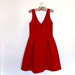 Slate + Willow Red Sweetheart Dress